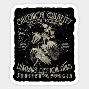 Spool Cotton Plant Sticker